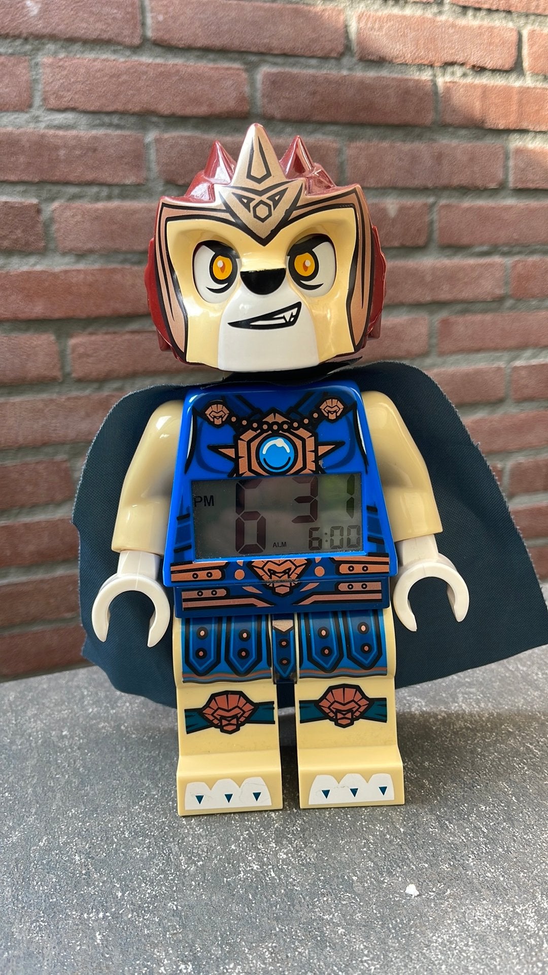 Lego Chima wekker met alarm functie zo goed als nieuw, Witgoed en Apparatuur, Wekkers, Ophalen, Zo goed als nieuw, Digitaal