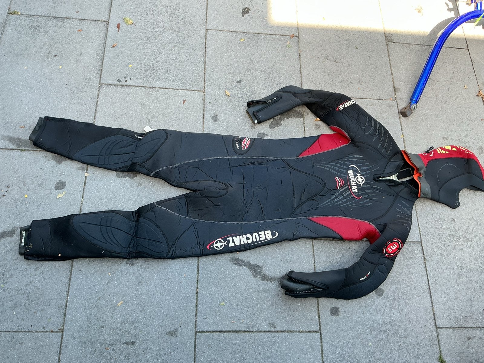 Beuchat Fireskin Duikpak - Maat M, Watersport en Boten, Duiken, Ophalen, Gebruikt, Duikpak