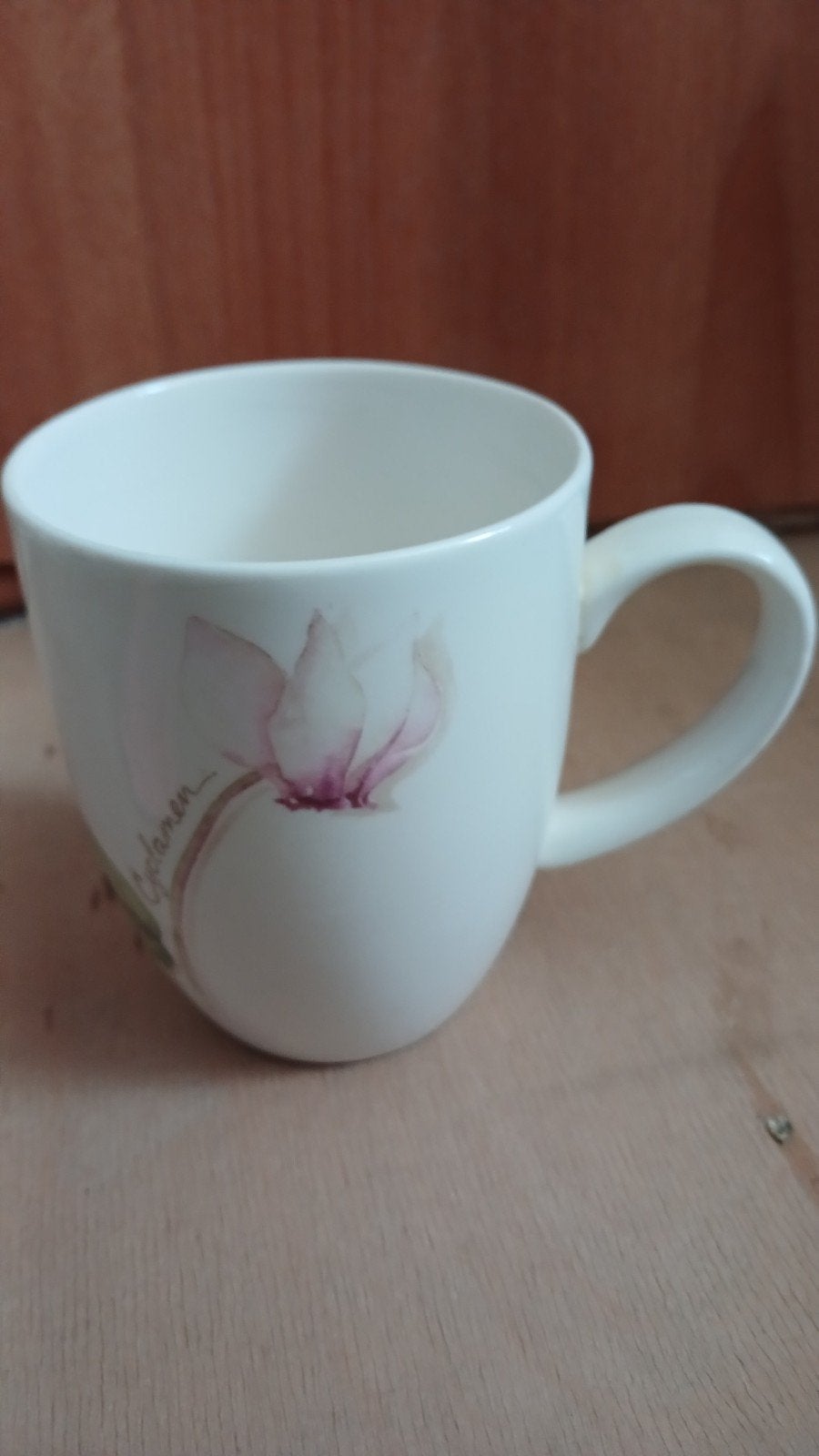 Royal Fine China Mok / Kop – Flowery ‘Windmill’, Ophalen of Verzenden