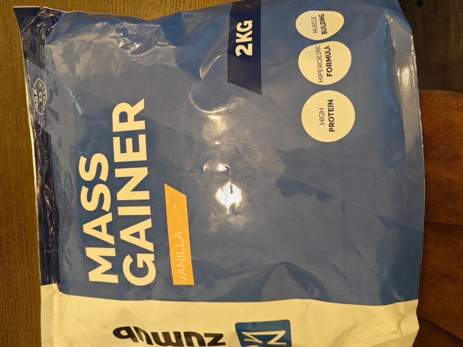 Zumub Mass Gainer Vanille 2KG - Nieuw, Sport en Fitness, Gezondheidsproducten en Wellness, Ophalen of Verzenden, Nieuw, Poeder of Drank