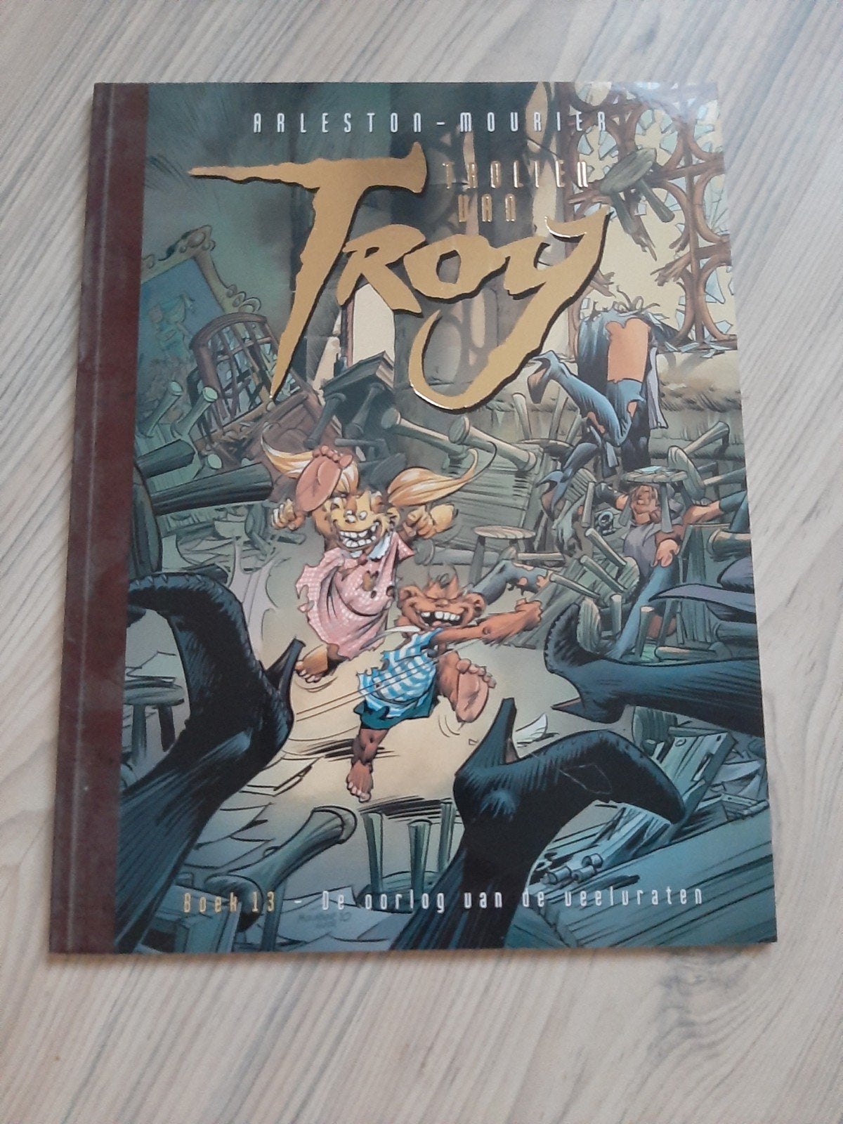 Trollen van Troy - Boek 13: De oorlog van de Veeluraten, Boeken, Ophalen of Verzenden