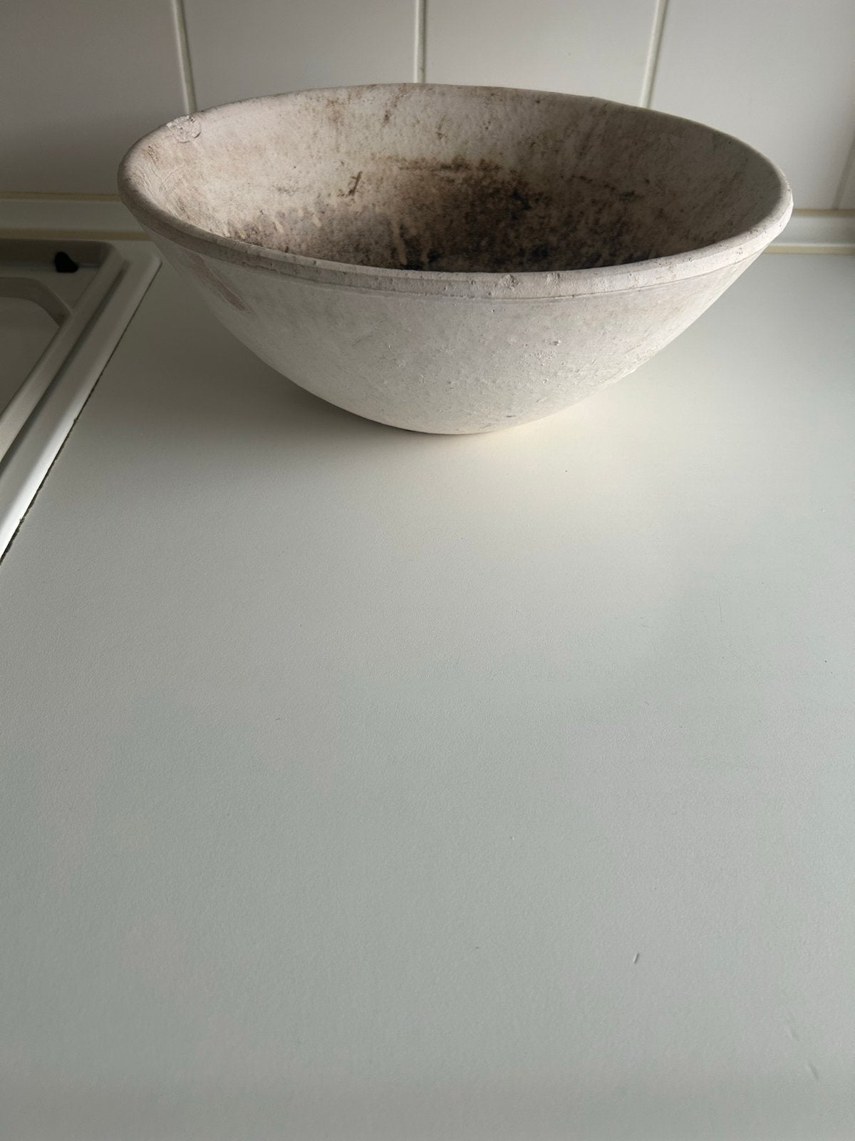 Grote vintage stenen schaal - Decoratief, Ophalen
