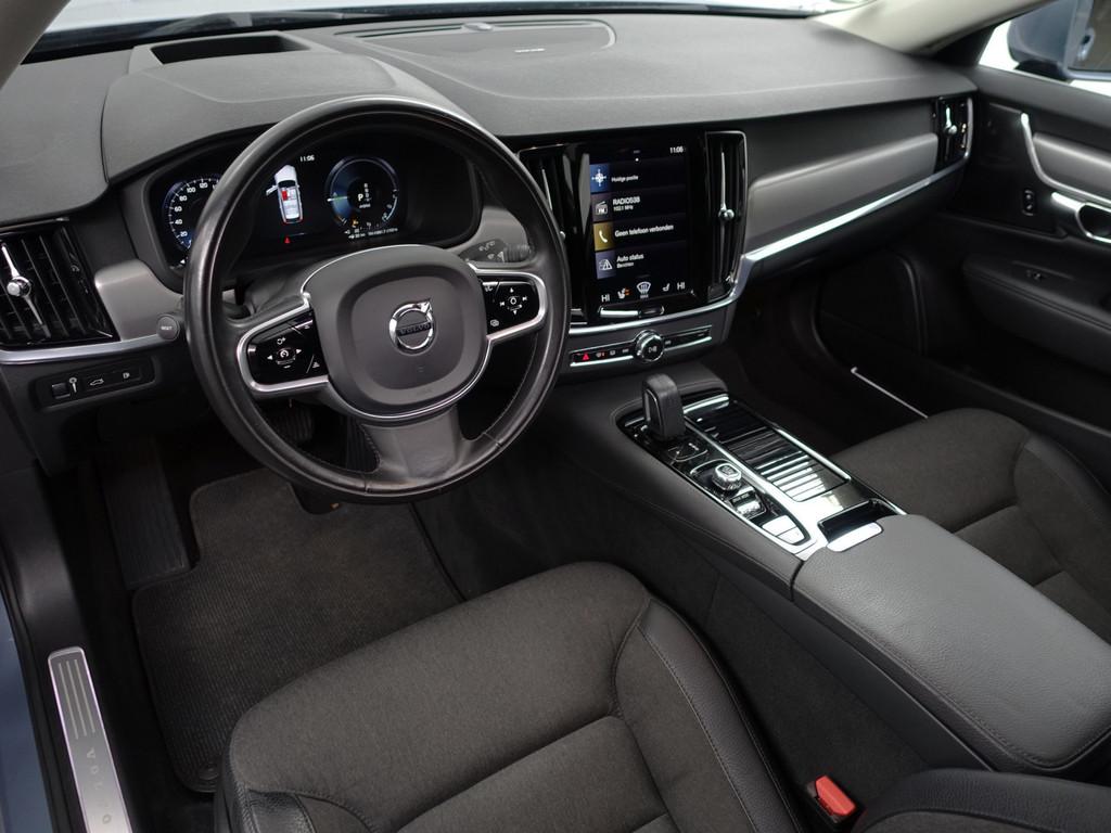 Volvo V90 2.0 T8 AWD Inscription Aut- Head Up, Elek Trekhaak, Automaat, Stof, 4 cilinders, Blauw