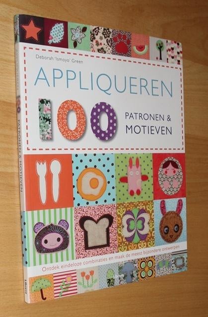 Appliqueren 100 Patronen & Motieven - 99985/6/7, Ophalen of Verzenden, Zo goed als nieuw, Borduren en Naaien