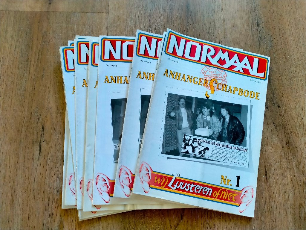 Normaal Anhangerschapsbode 1995 tijdschrift blad jaargang 16, Verzenden, Gebruikt, Boek, Tijdschrift of Artikel