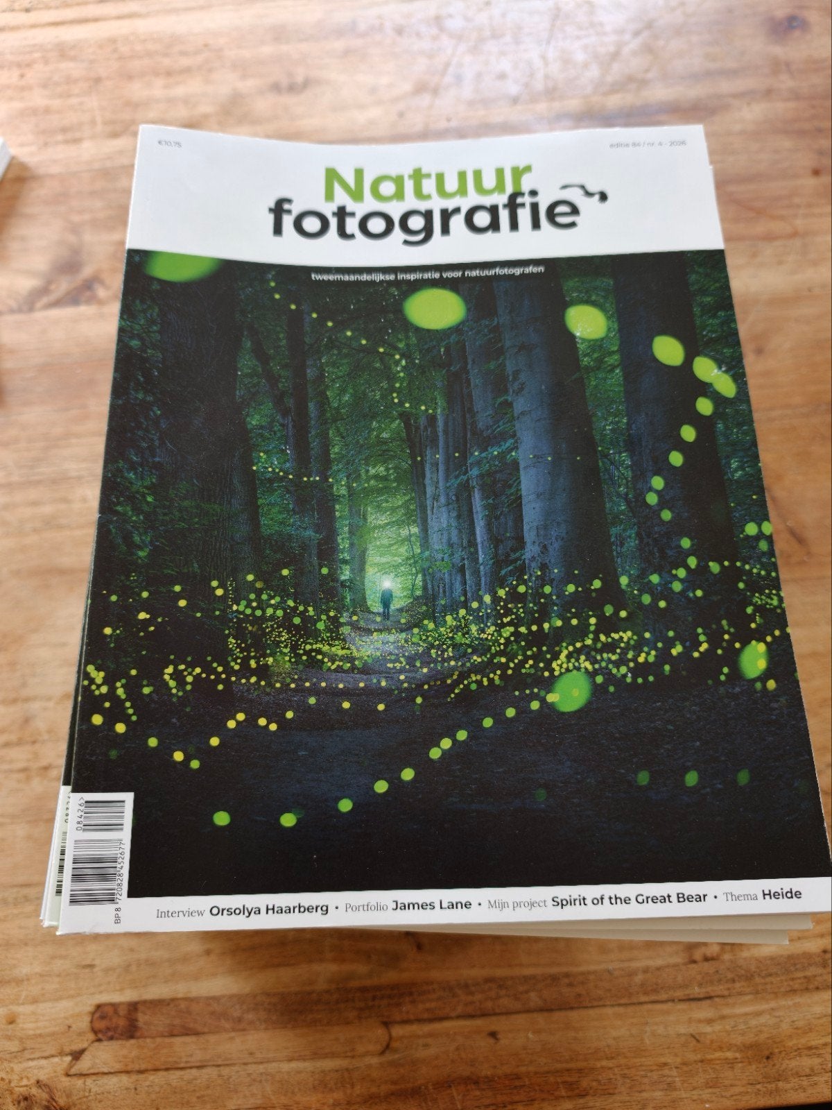 Natuurfotografie Magazine - 18 tijdschriften, Ophalen of Verzenden, Zo goed als nieuw, Overige typen