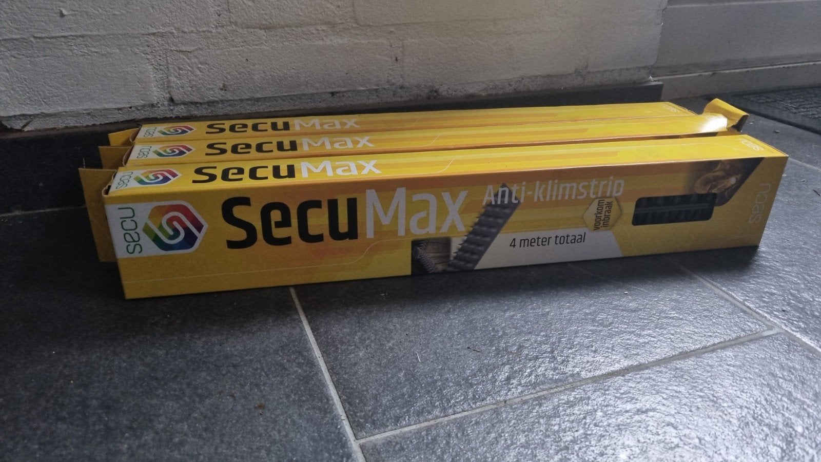 SecuMax Anti-klimstrip Grijs - 12 meter, Ophalen of Verzenden, Nieuw, Overige typen, Overige soorten