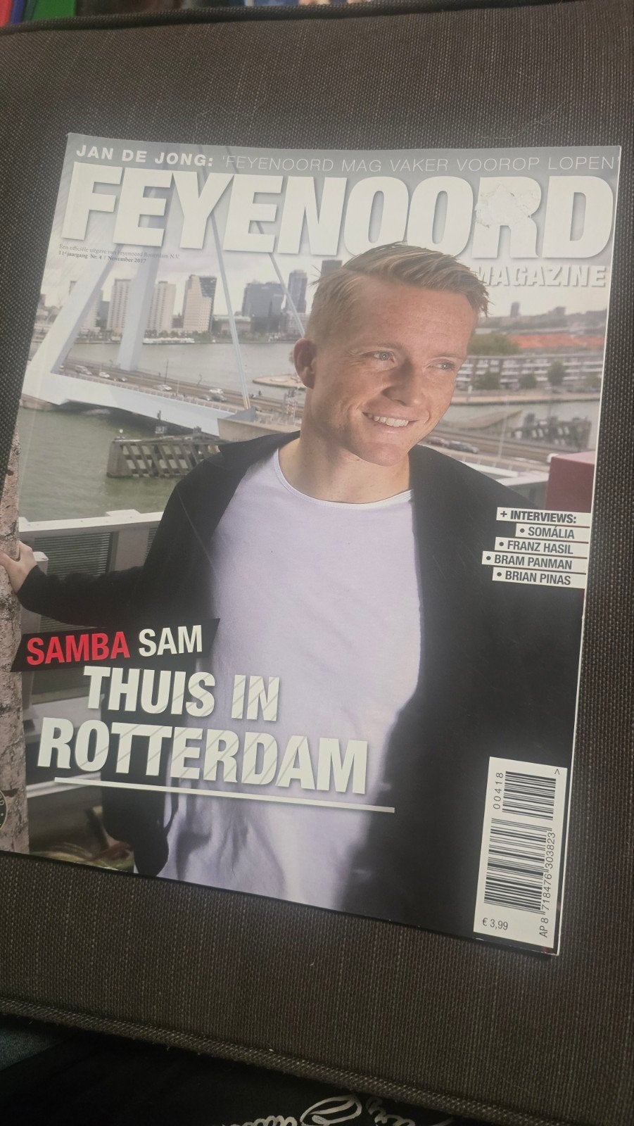 Feyenoord Magazine - Samba Sam Thuis in Rotterdam, Ophalen of Verzenden