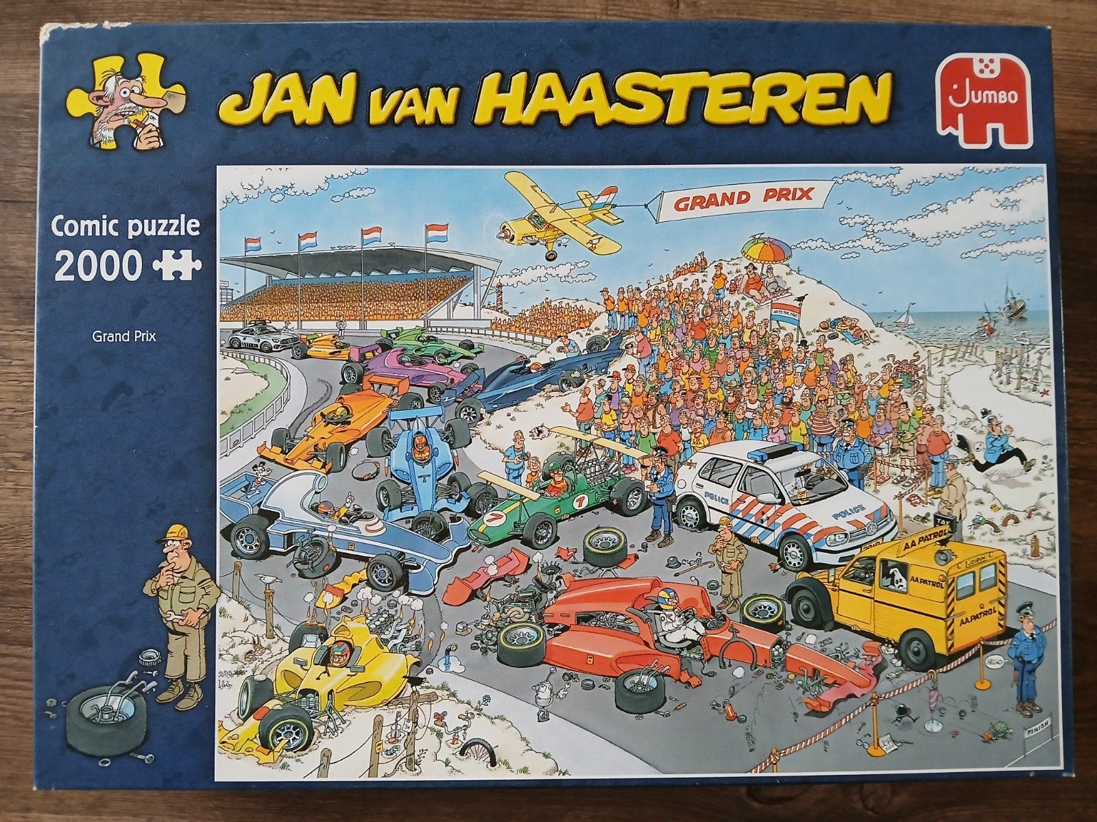 Jan van Haasteren puzzel 2000 stukjes, Ophalen, Meer dan 1500 stukjes, Zo goed als nieuw, Legpuzzel