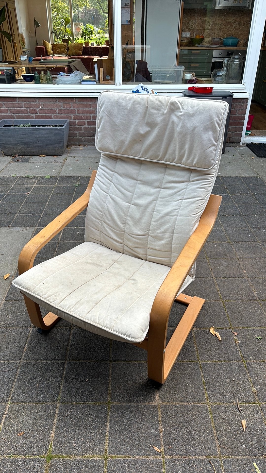 Ikea poang stoel, Ophalen, Hout, Minder dan 75 cm, Zweeds