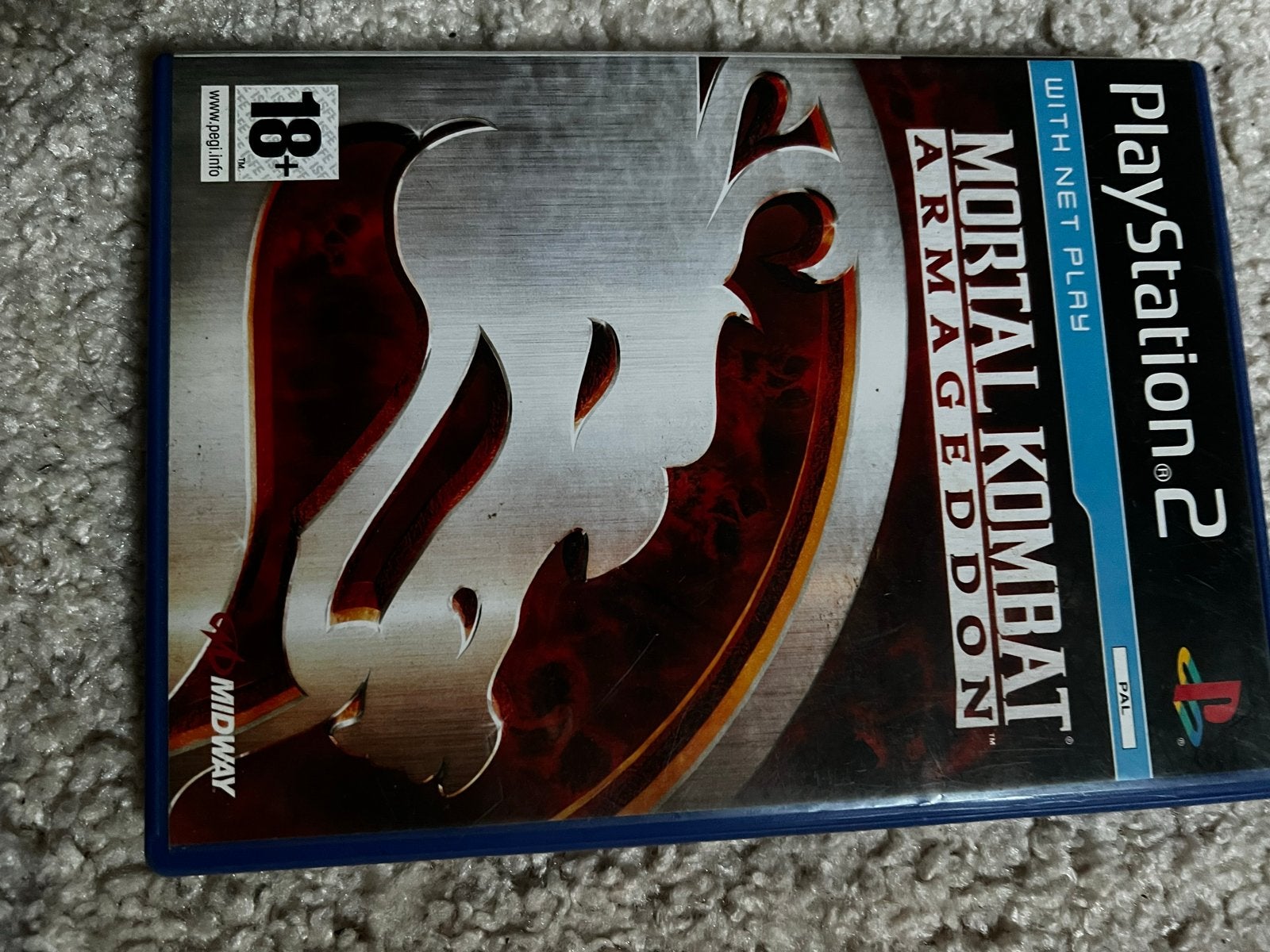 Mortal Kombat Armageddon PS2 - Vechtgame met Net Play, Spelcomputers en Games, Ophalen, Online, Gebruikt, Vanaf 18 jaar