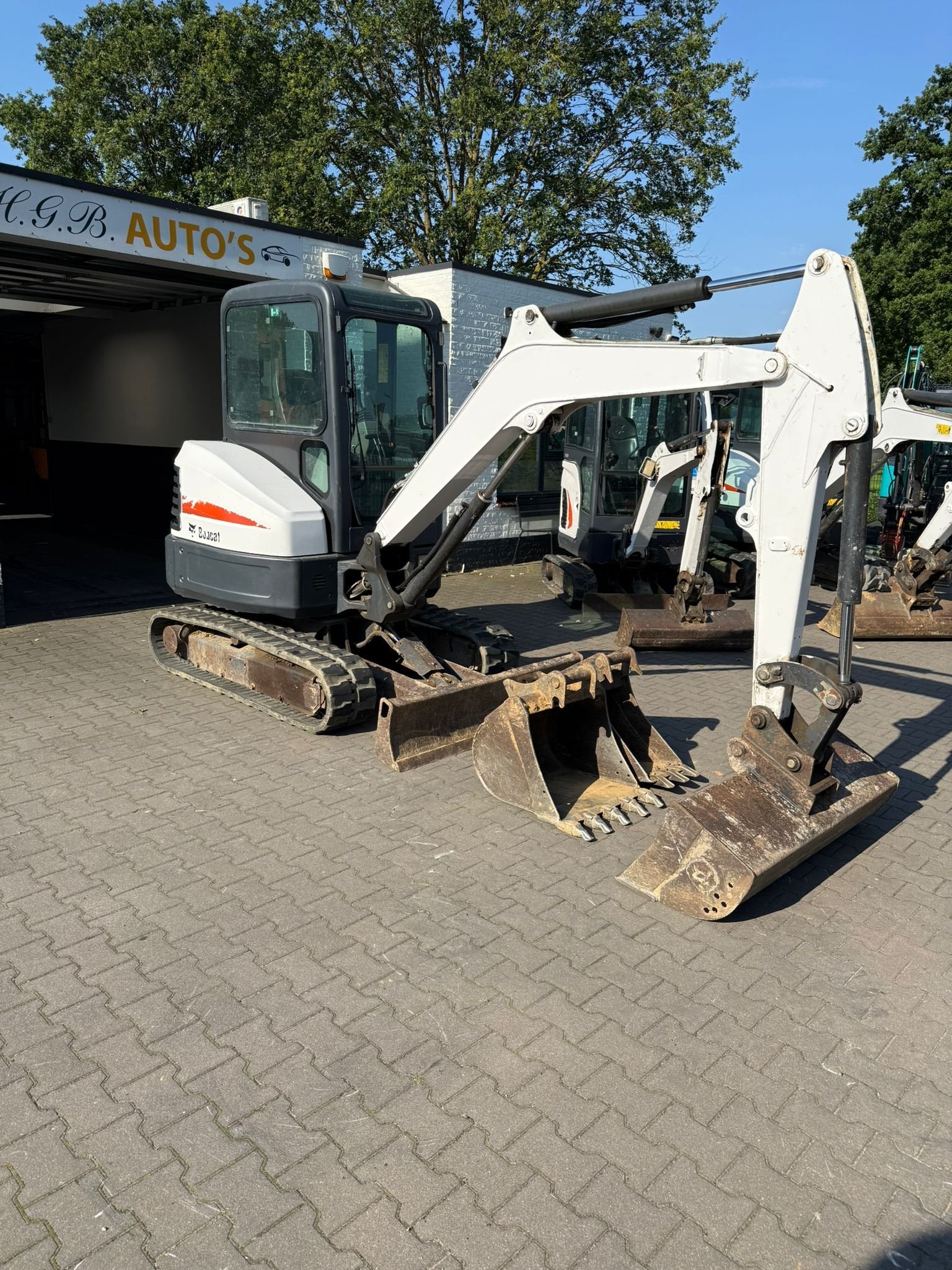 Bobcat E 32 (bj 2018), Graafmachine