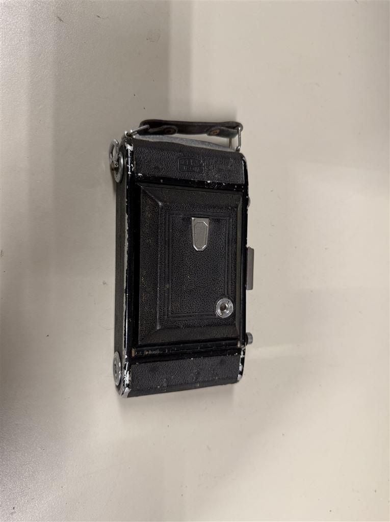 Vintage camera - zeiss ikon nettar anastigmat camera, Ophalen of Verzenden, Gebruikt, Spiegelreflex, Canon