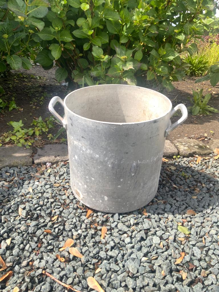 Aluminium teil, Tuin en Terras, Ophalen, Zo goed als nieuw