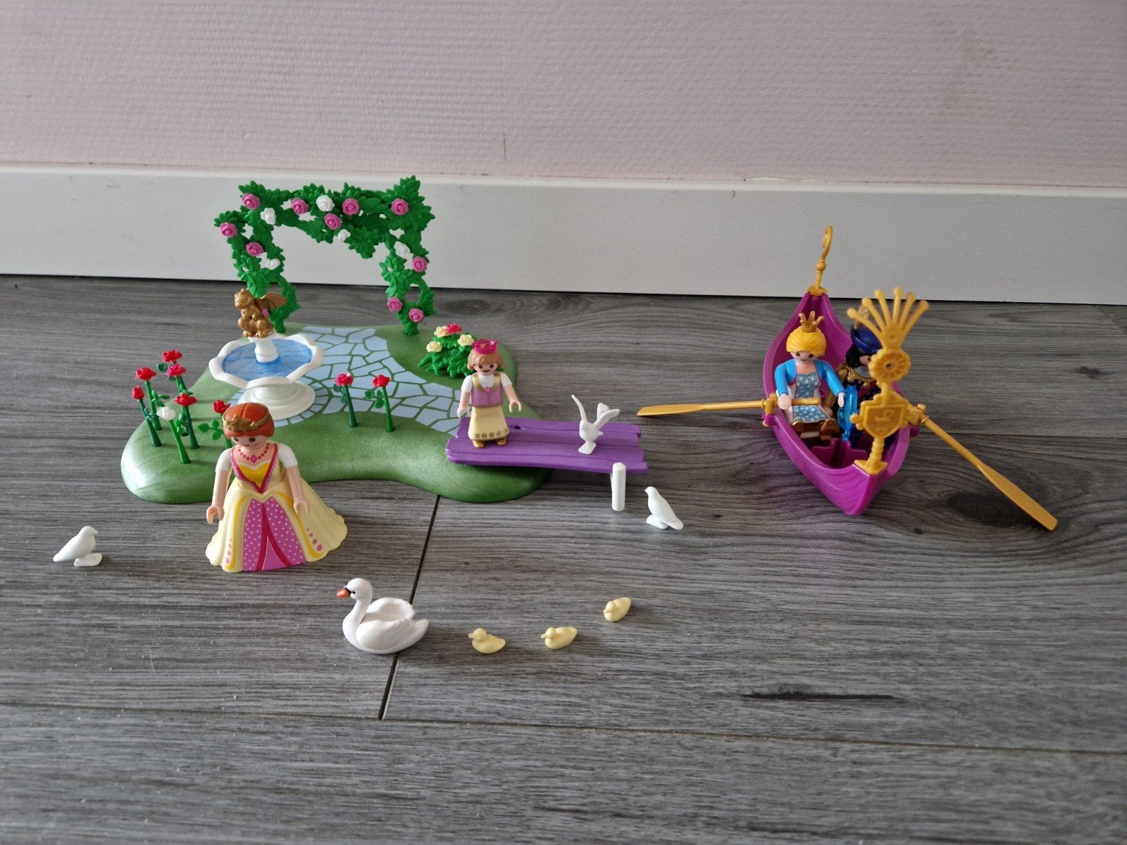 Playmobil prinsessen eiland met voor en fontein, Ophalen of Verzenden