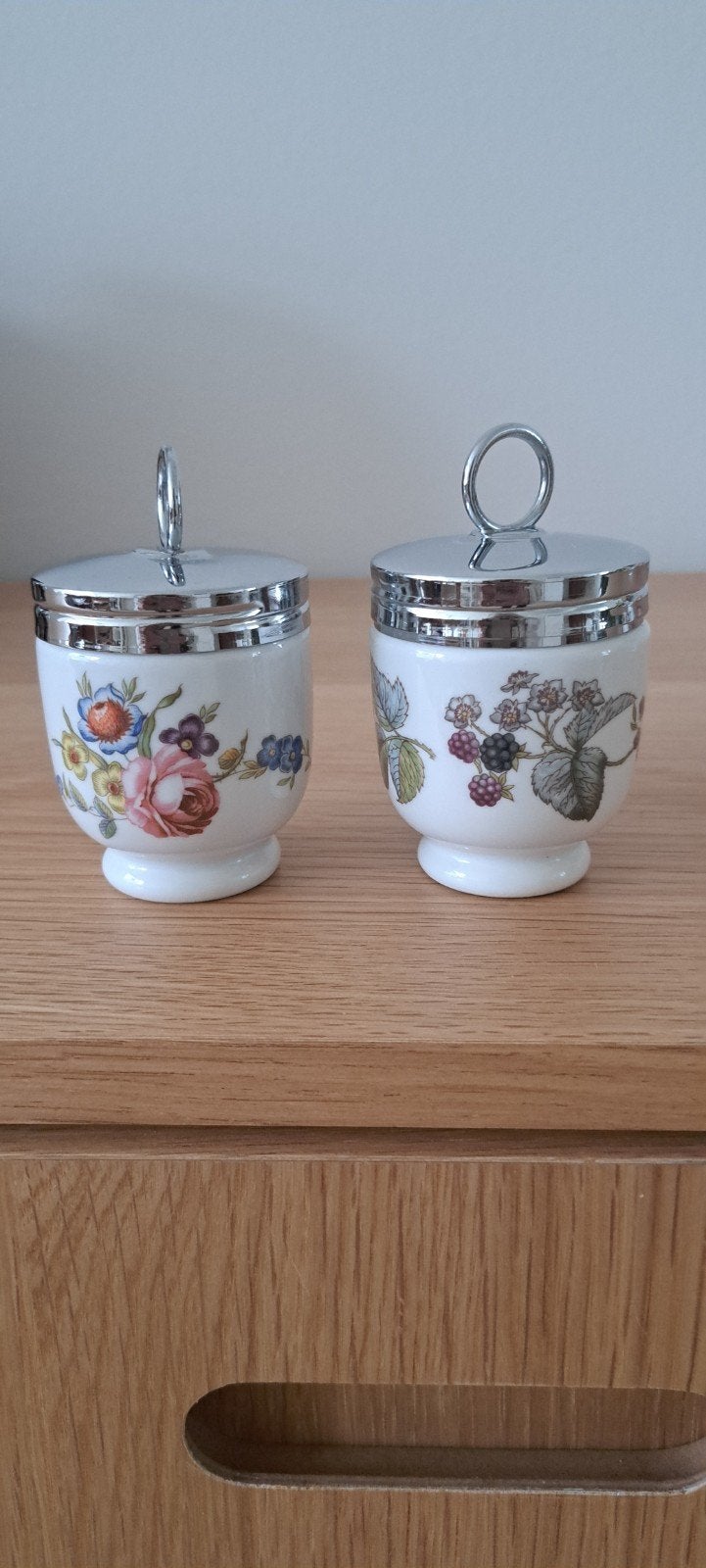 2 egg coddlers Royal Worcester, Ophalen of Verzenden