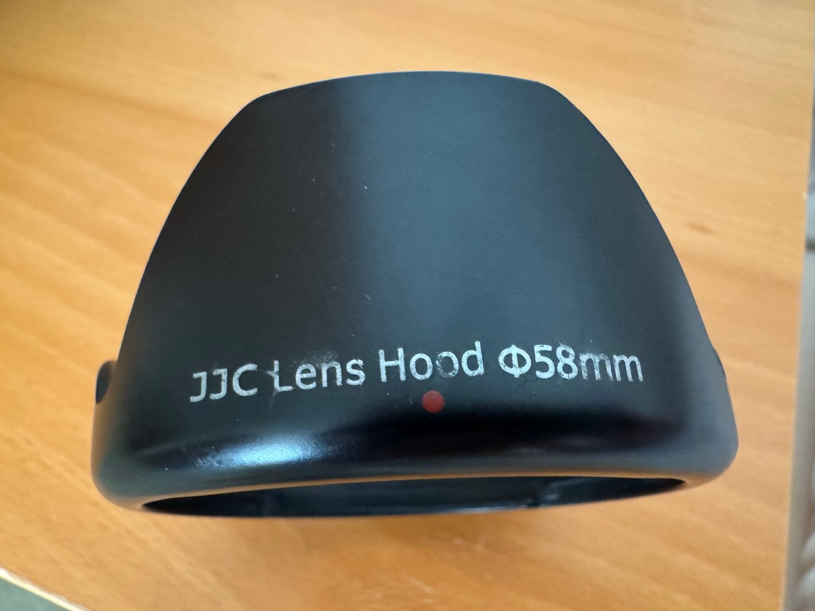 JJC Zonnekap Ø58mm - Zo goed als nieuw, Overige merken, Ophalen of Verzenden, Zo goed als nieuw, Zonnekap