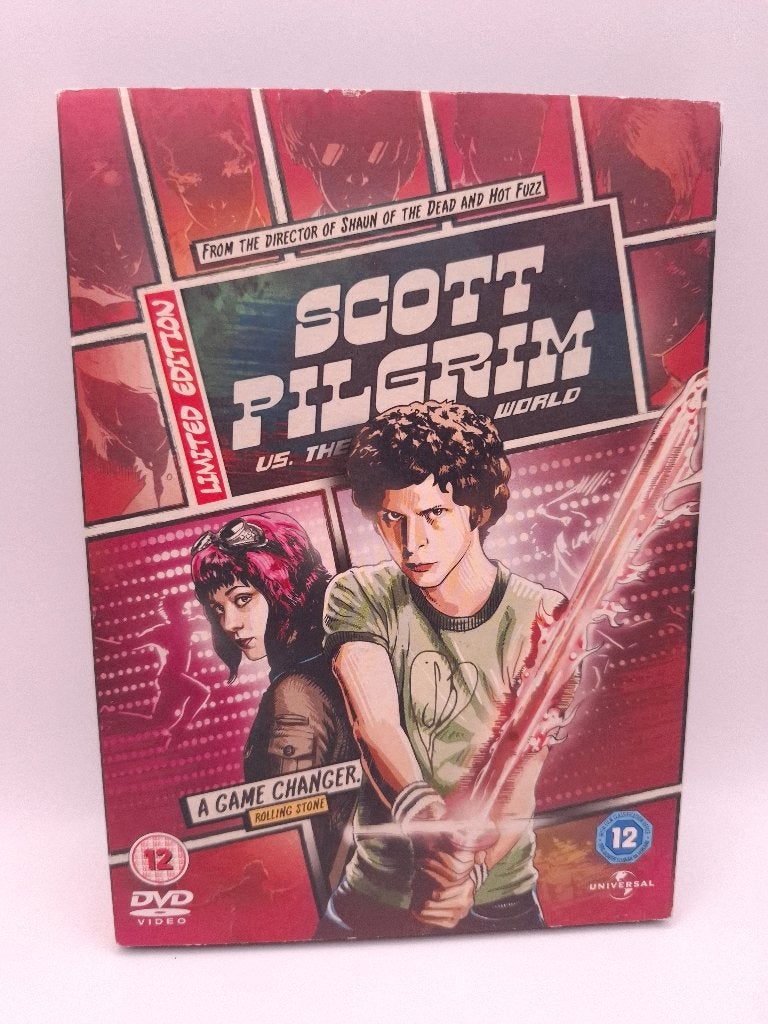 Scott Pilgrim vs the world dvd, Vanaf 12 jaar, Ophalen of Verzenden, Gebruikt, Actiekomedie
