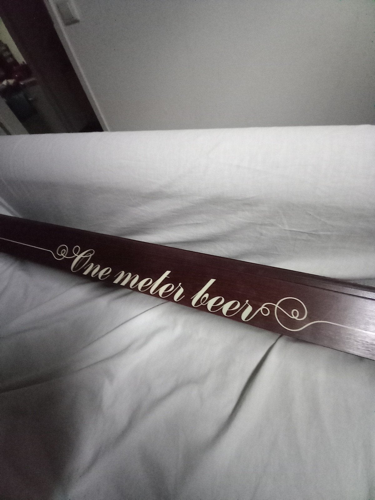 Engels bier meter, Ophalen, Reclamebord, Plaat of Schild, Overige merken