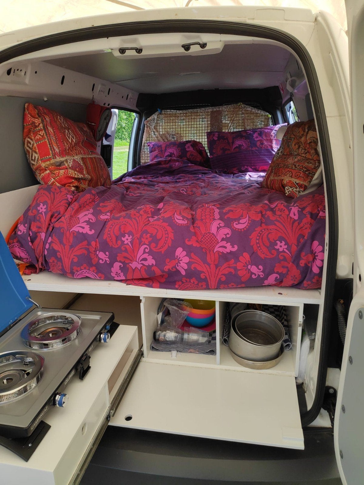 Foto 7 van Camperbox voor bestelwagen met kooktoestel