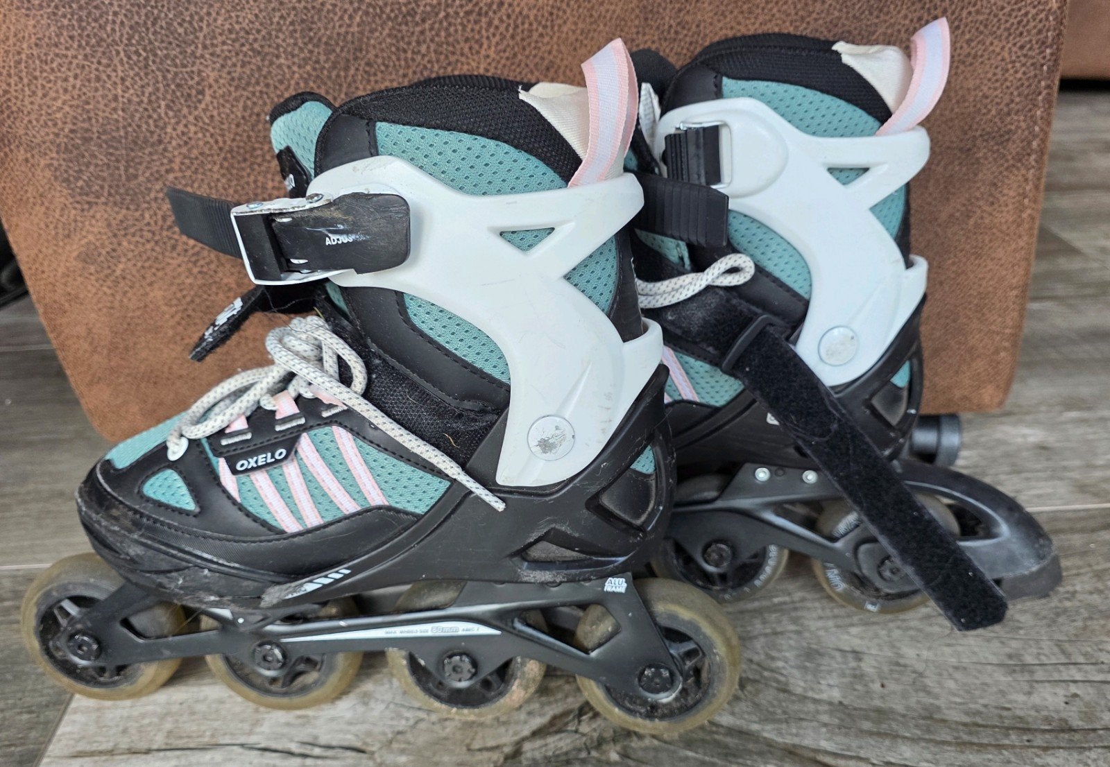 Decathlon Oxelo Skeelers Maat 35-38 Verstelbaar, Overige merken, Kinderen, Ophalen of Verzenden, Inline skates 4 wielen