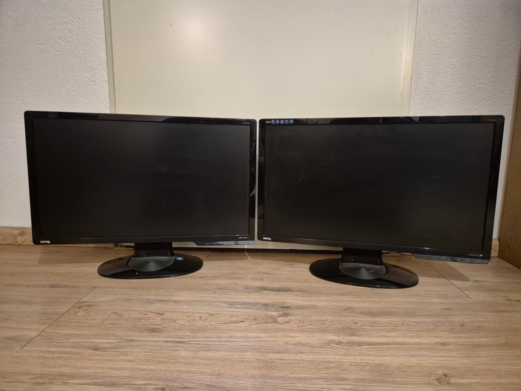Benq G2420 HBD 24 inch Monitoren (2 stuks), Gebruikt, Full HD, Ophalen of Verzenden, Benq