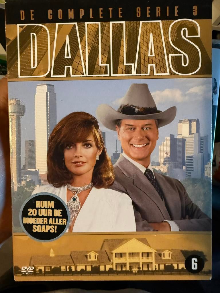 Dallas seizoen 3 dvd box, Vanaf 12 jaar, Ophalen of Verzenden, Zo goed als nieuw