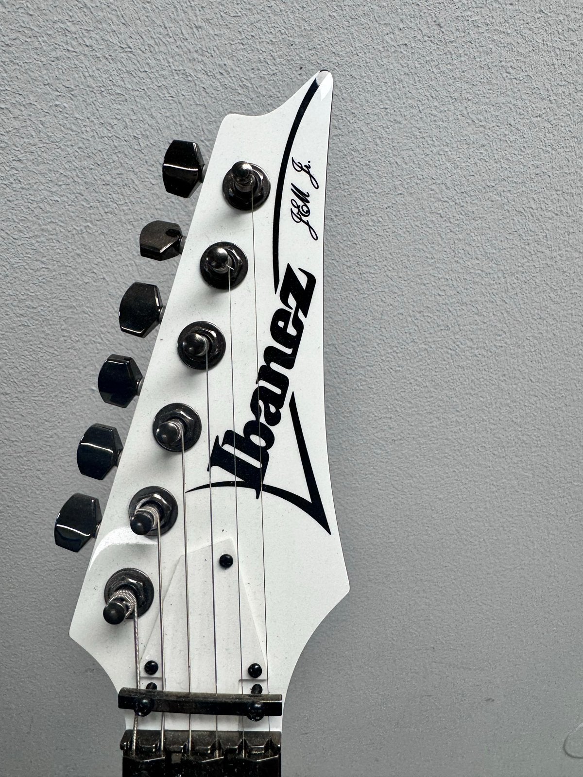 Ibanez JEMJR Steve Vai Signature gitaar met gig bag, Ophalen of Verzenden, Gebruikt, Solid body, Ibanez