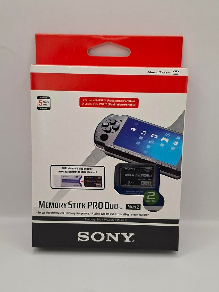 Sony memory stick pro duo 2gb ~ nieuw in dichte doos, 1 speler, Ophalen of Verzenden, Zo goed als nieuw, Vanaf 3 jaar