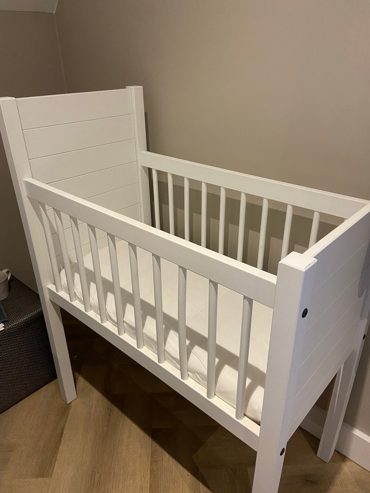Kidsmill Wieg inclusief matras en beddengoed, Ophalen, Gebruikt, Wieg