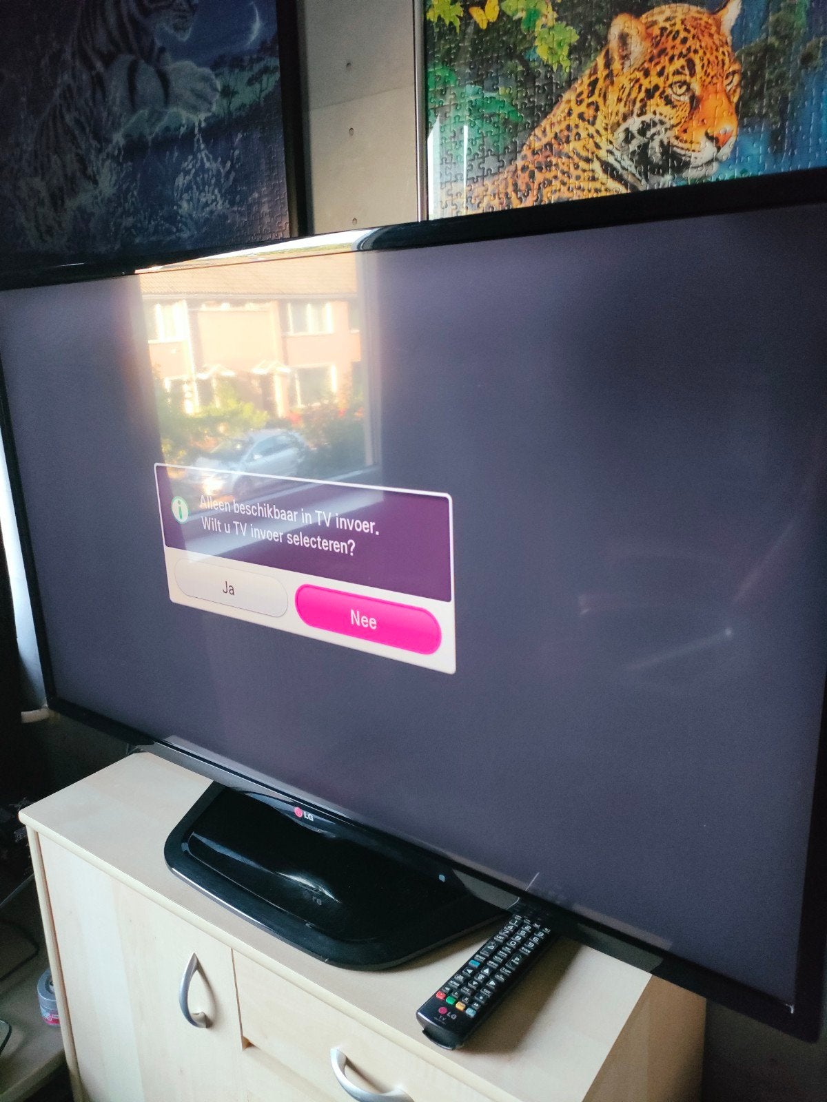 LG smart TV Full HD 42LN5708, Ophalen, Gebruikt, 50 Hz, 100 cm of meer