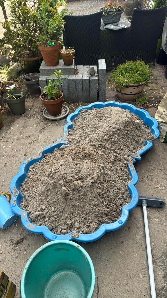 Ophoogzand / zand voor zandbak gratis af te halen, Ophalen, Zo goed als nieuw, Ophoogzand
