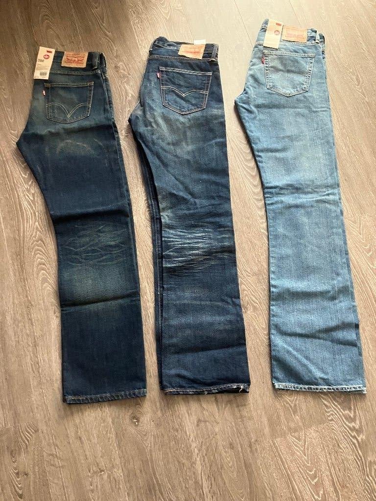 Levi's broeken nieuw, nooit gedragen en zeer hoge korting., Kleding | Heren, Ophalen, Levi's, Blauw, Nieuw