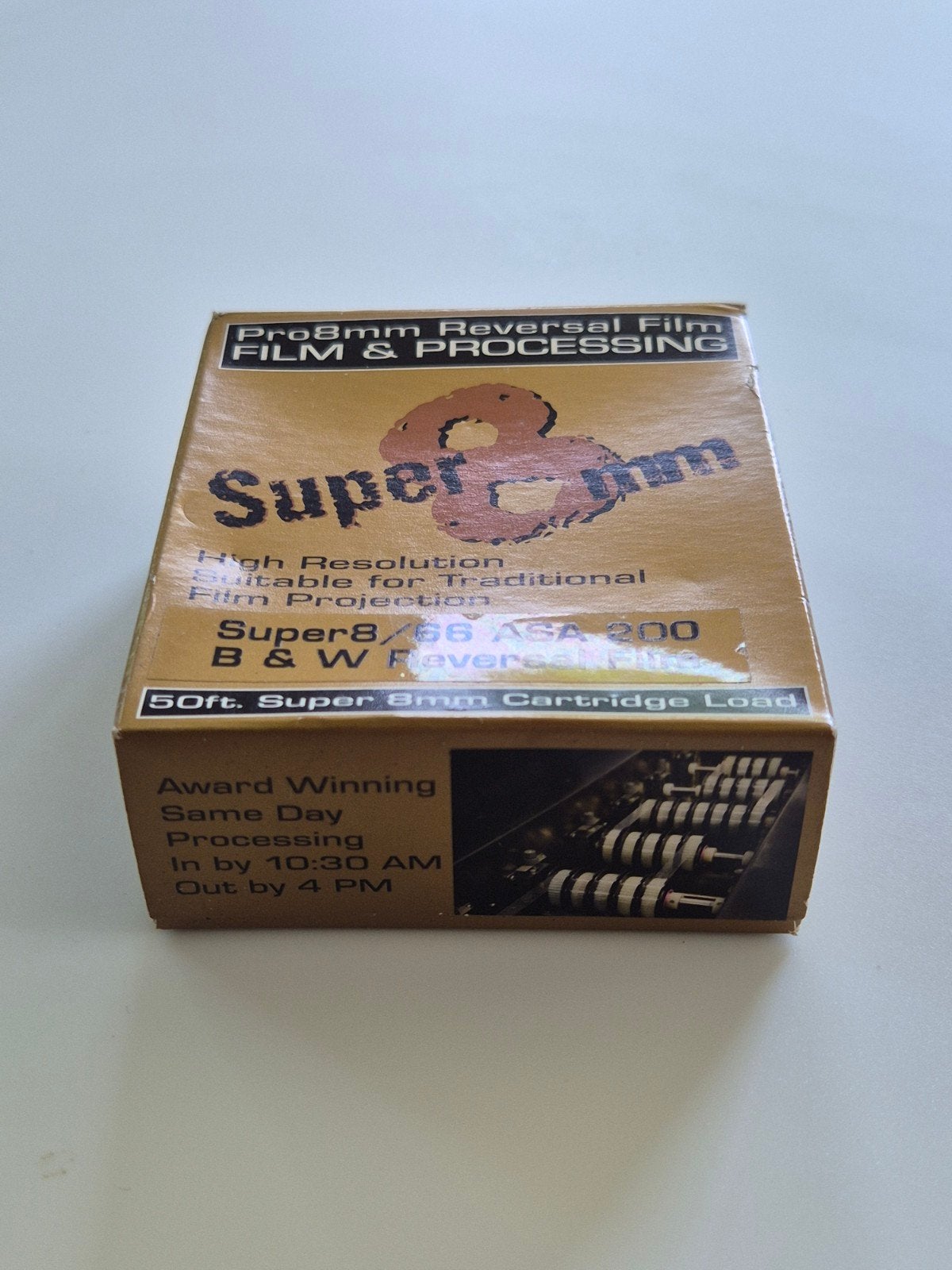 Pro8mm Super 8mm Zwart-Wit Reversal Film (50ft), Ophalen of Verzenden, 8mm film