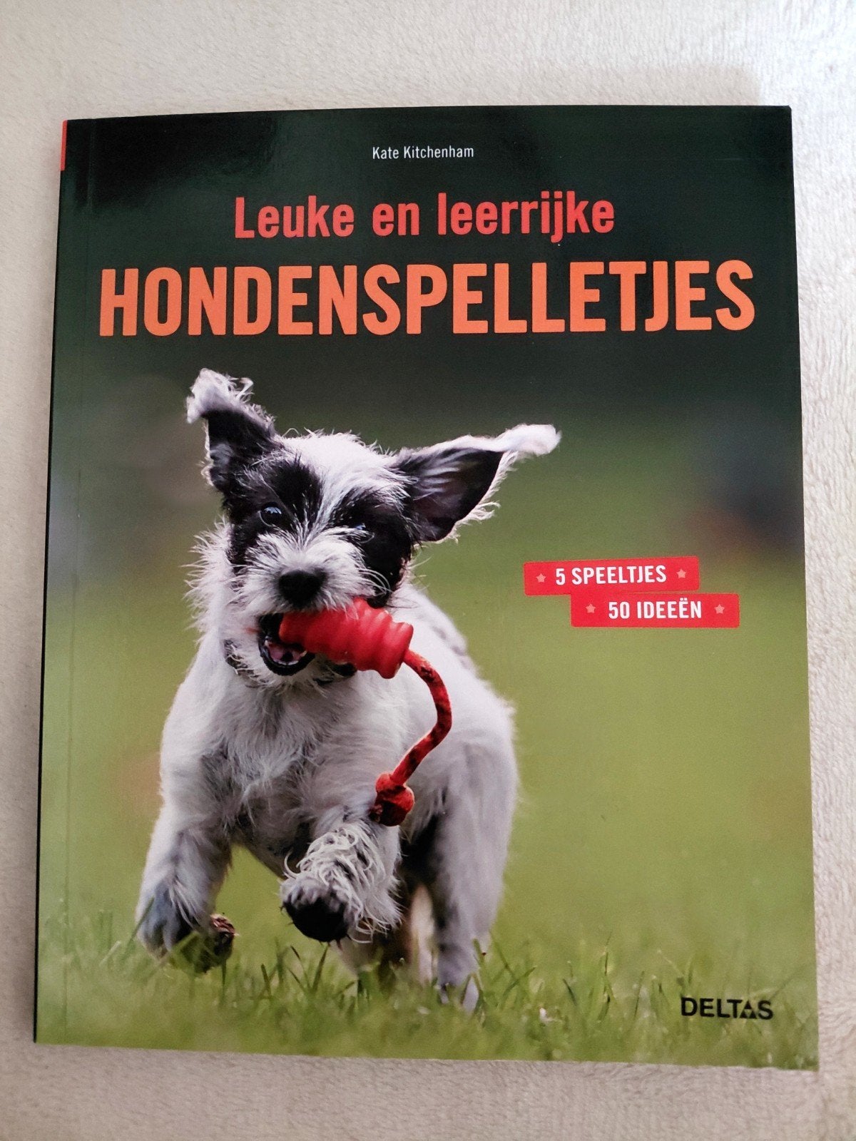 Leuke en leerrijke hondenspelletjes- Kate Kitchenham, Gelezen, Honden, Ophalen of Verzenden, Kate Kitchenham