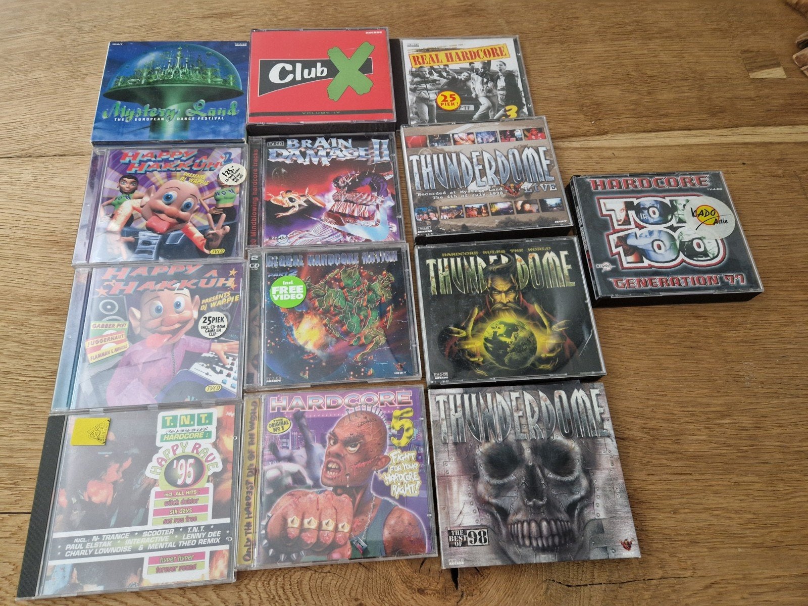 Hardcore CD's: Thunderdome, Happy Hakkuh, en meer, Ophalen of Verzenden, Zo goed als nieuw