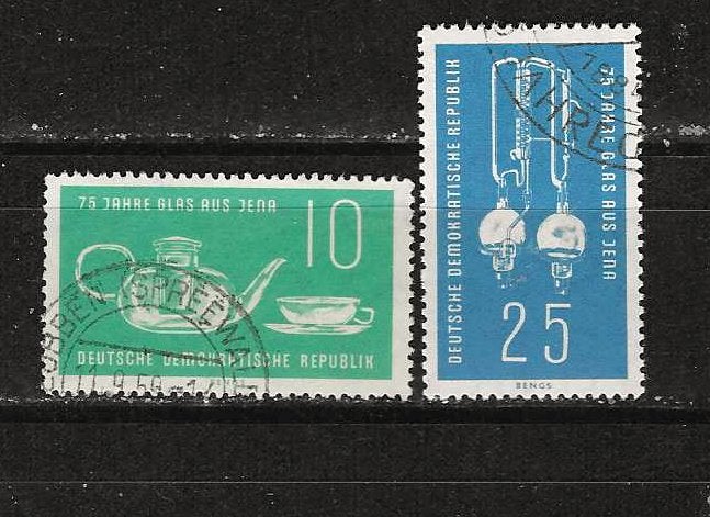 DDR 713-714, Ophalen of Verzenden, DDR, Gestempeld