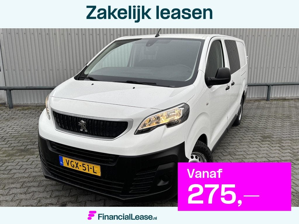 Peugeot Expert 2.0 BlueHDI Lang DC*A/C*CRUISE*NAVI*HAAK*2XSH, Voorwielaandrijving, Stof, Gebruikt, 2500 kg