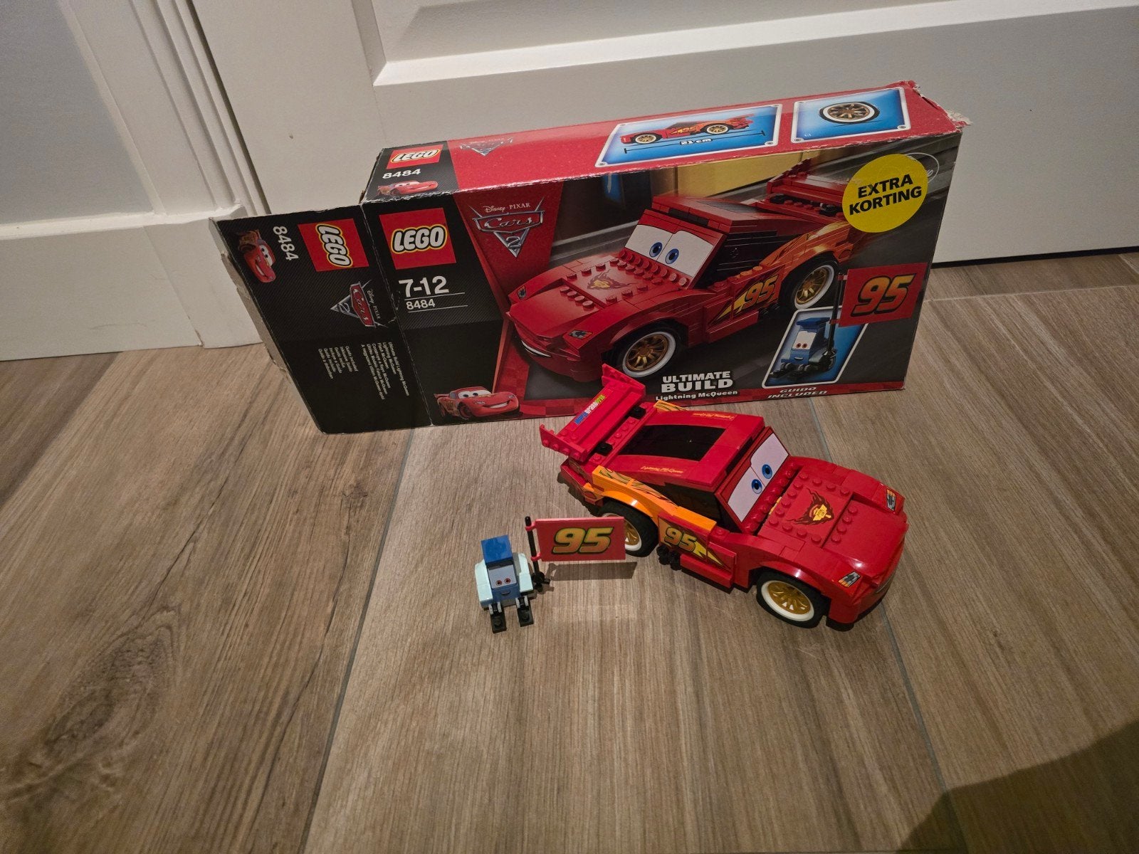 compleet! lego 8484 ultimate lightning mcqueen, Compleet, Lego, Ophalen of Verzenden, Zo goed als nieuw