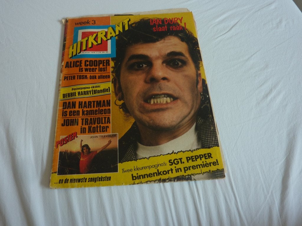 HITKRANT NR 3 1979-A COOPER- PAAY-LUV-BLONDIE-P TOSH-BEEGEES, Verzenden, 1960 tot 1980, Tijdschrift