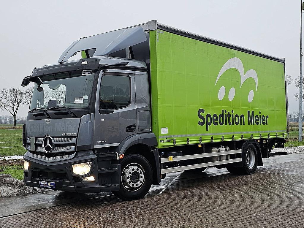 MERCEDES-BENZ ANTOS 1840 mp5 lift airco, Auto's, Vrachtwagens, Automaat, Euro 6, 394 pk, Zwart