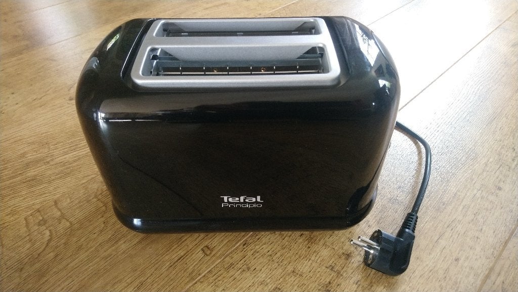 Tefal broodrooster, Witgoed en Apparatuur, Broodroosters, Ophalen, Nieuw, Uitneembare kruimellade