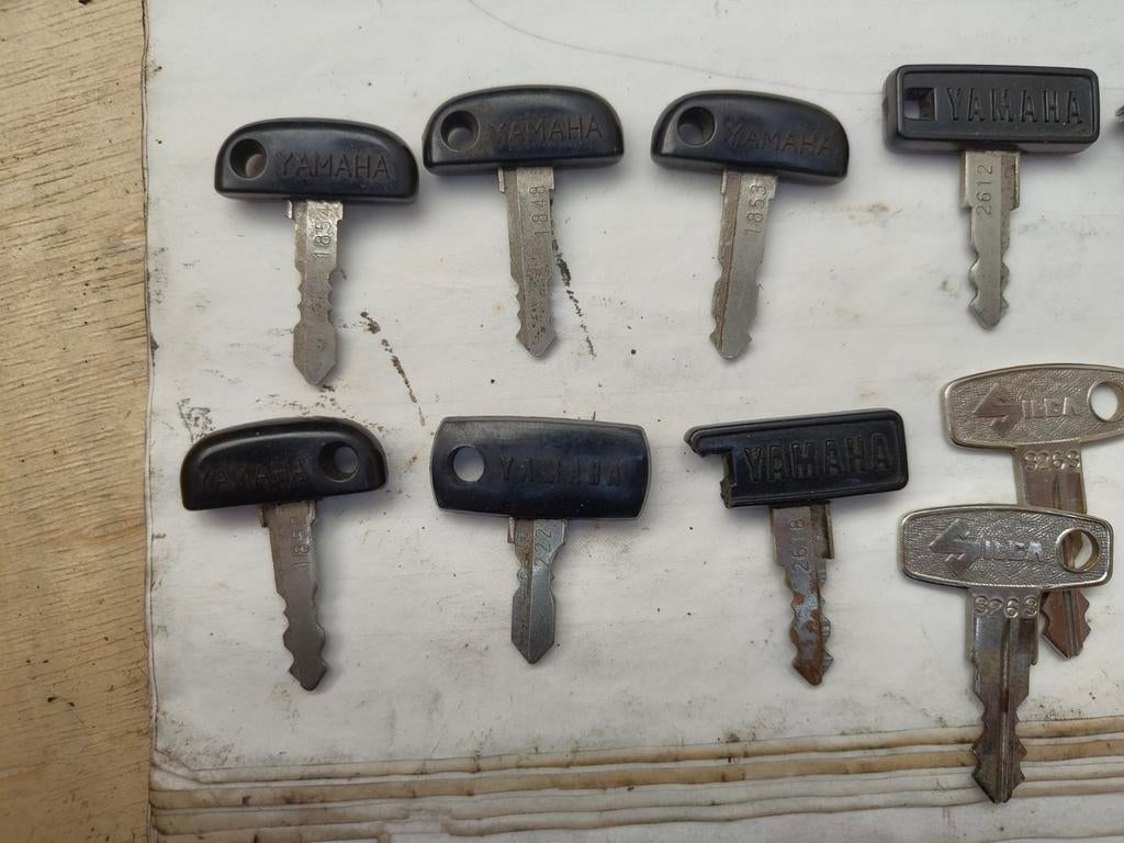 Originele Yamaha FS1 Sleutels - 12 stuks, Ophalen of Verzenden, Yamaha