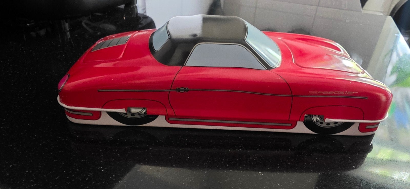 Porsche Speedster Potloden Doos Rood, Verzamelen, Ophalen of Verzenden, Auto's