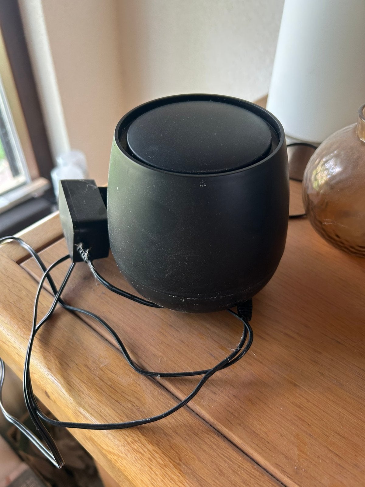 Aroma diffuser, Zwart, Kunststof, Ophalen of Verzenden, Zo goed als nieuw