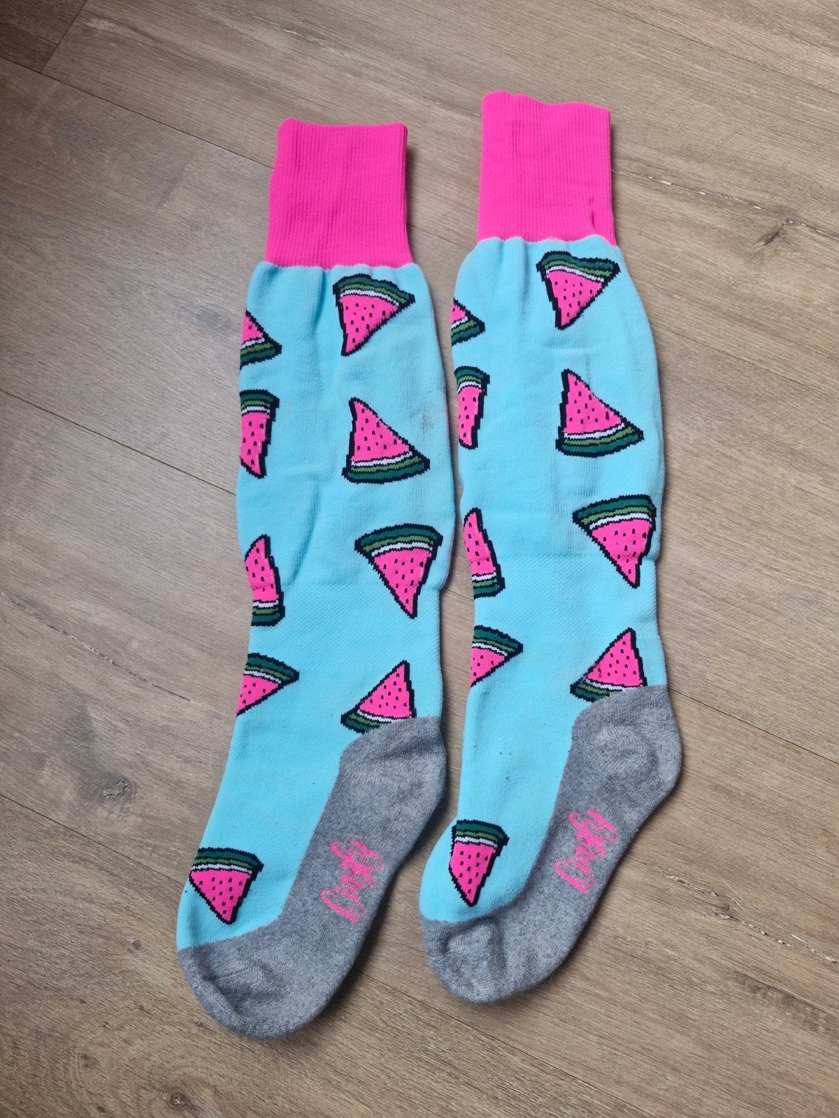 Watermeloen hockey funsokken, maat 36-40, Ophalen of Verzenden, Nieuw, Kleding
