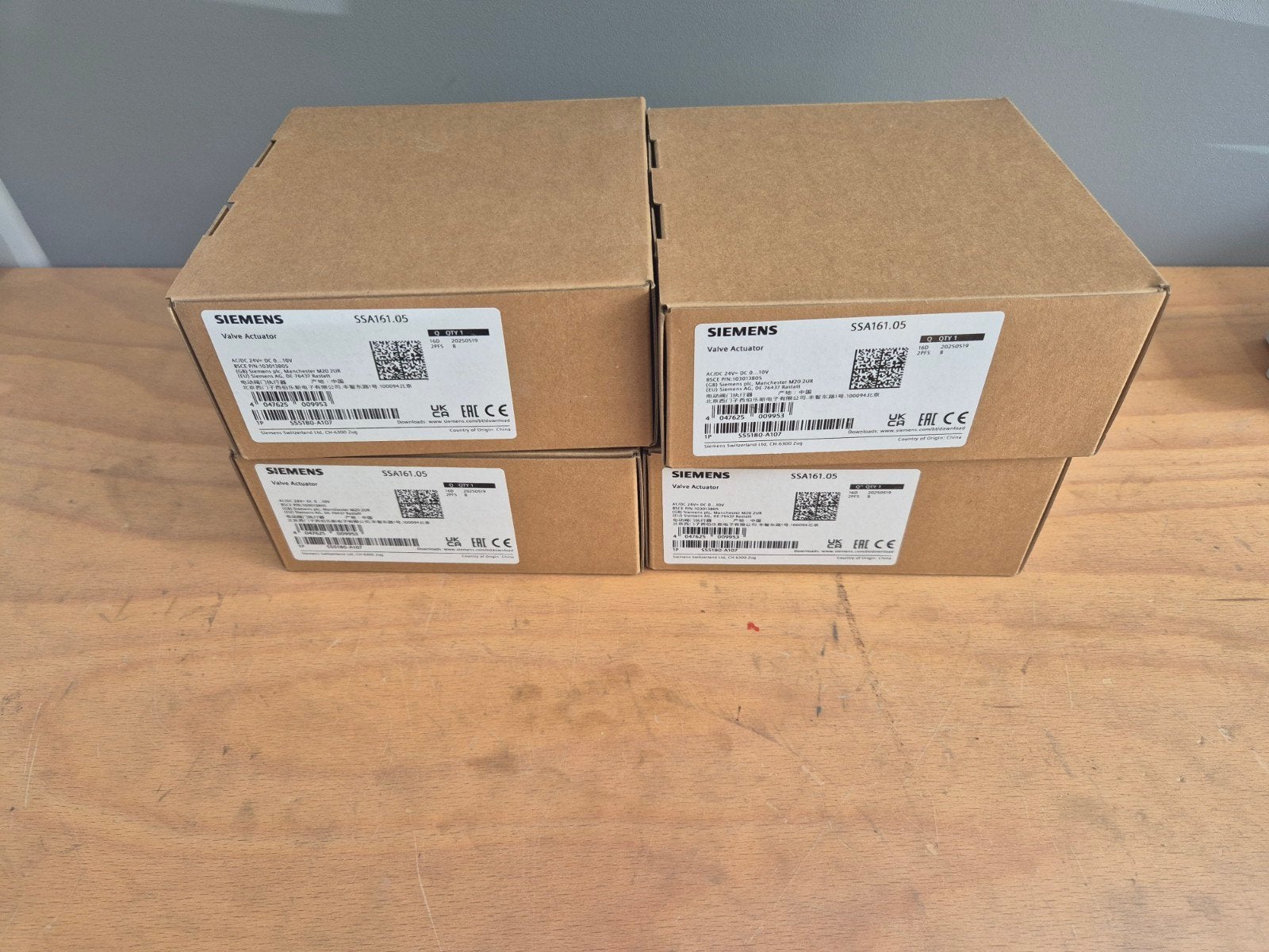 Siemens SSA161.05 Klepactuator - Nieuw in doos, Ophalen of Verzenden, Nieuw