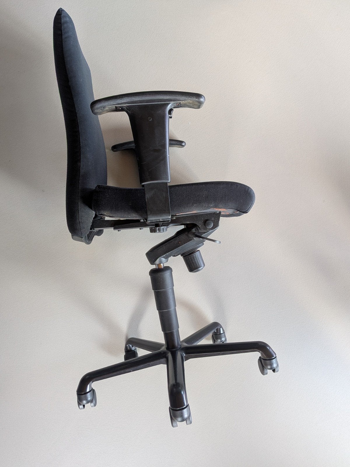 SITAG Lino Edition 2 Bureaustoel - Zwart, Ergonomisch, Ophalen, Ergonomisch, Gebruikt, Zwart