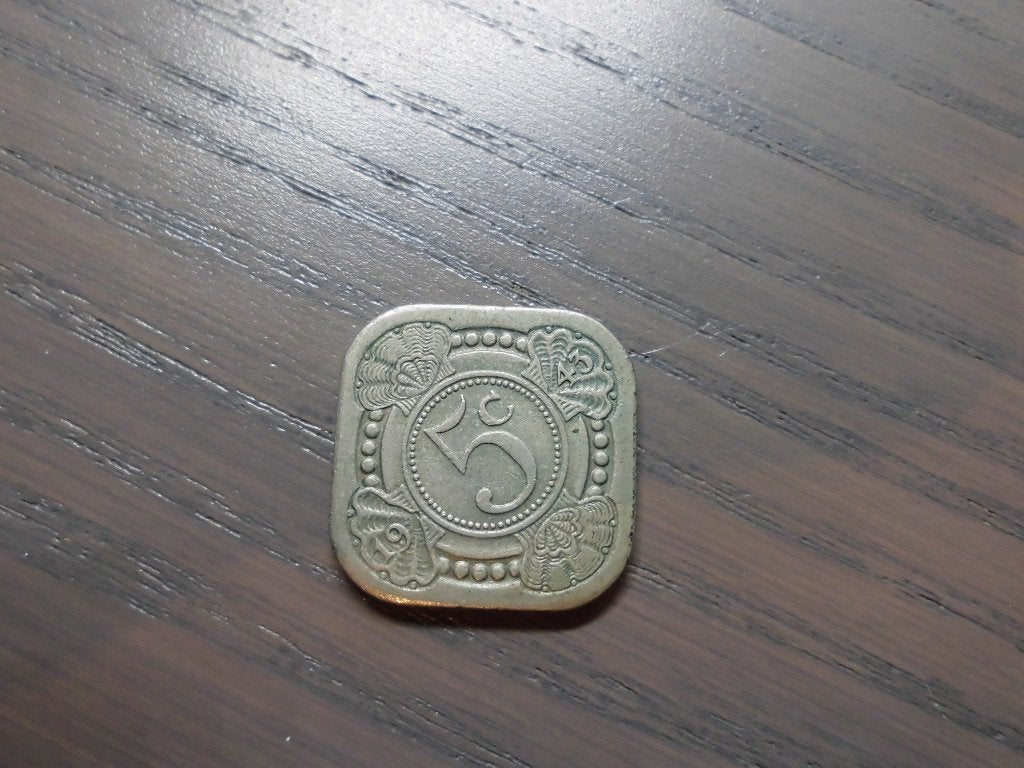 munt 5 cent 1943, Ophalen of Verzenden, Koningin Wilhelmina, 1 cent