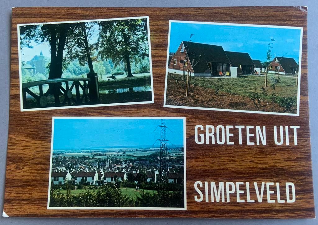 Groeten uit Simpelveld, Verzamelen, Ophalen of Verzenden, Gelopen, Limburg